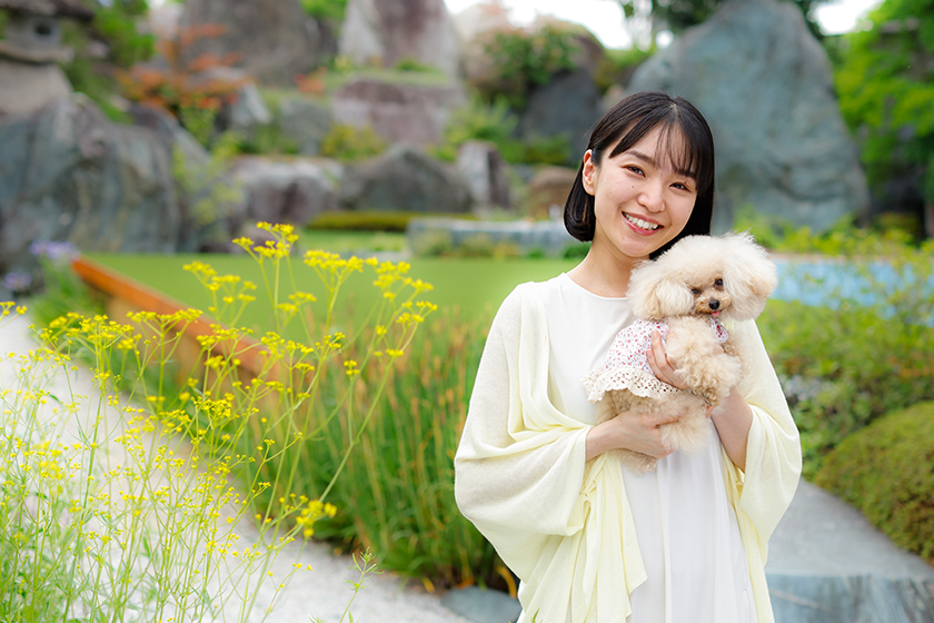 宿泊者専用のドッグラン