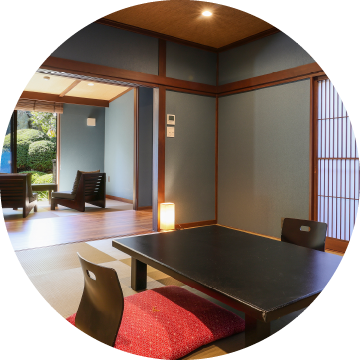 1日3組限定の特別なお部屋へ